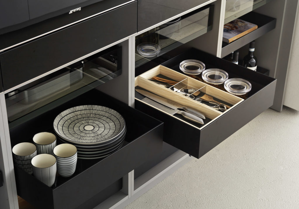 Drawers and deep drawers - Meson’s Cucine